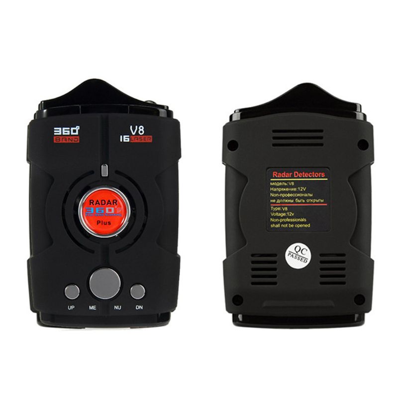 Thiết Bị Đo Tốc Độ Bằng Giọng Nói Màn Hình LED 16 Băng Thông Báo Tốc Độ Cho Xe Hơi