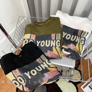 Áo thun unisex from rộng + Áo phông cổ tròn hình in cô gái siêu hot