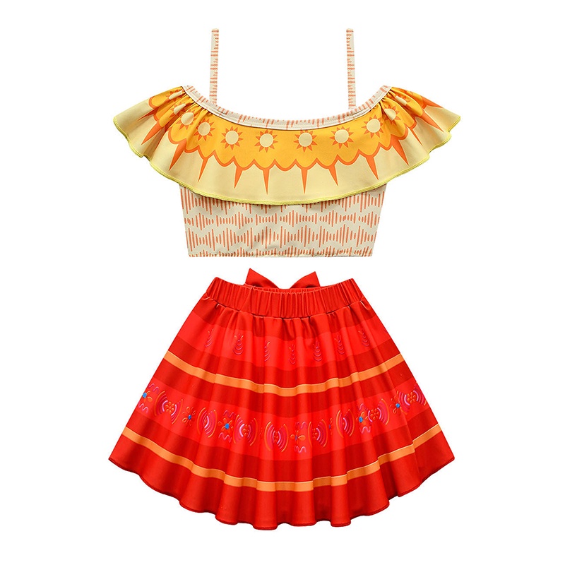 Bộ Đồ Bơi Hai Mảnh Họa Tiết Hoạt Hình Dễ Thương Cho Bé Gái