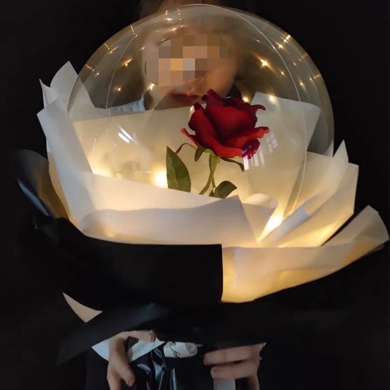 Phụ kiện bong bóng trong suốt 18/24/36 inch dùng cho trang trí bữa tiệc