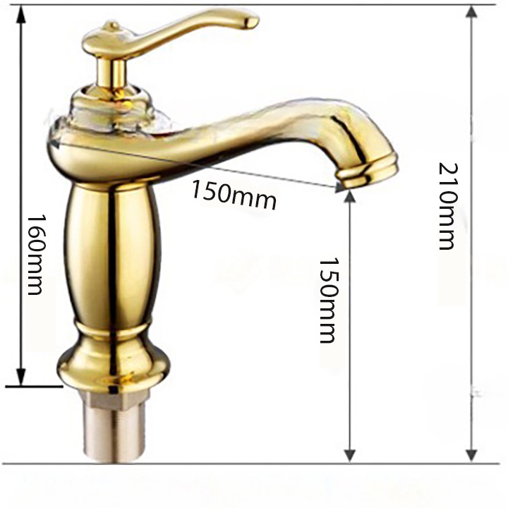 Vòi Lavabo Nóng Lạnh Phong Cách Châu Âu Cao Cấp VN33