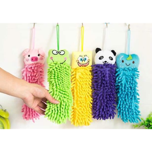 Combo 2 khăn lau tay san hô