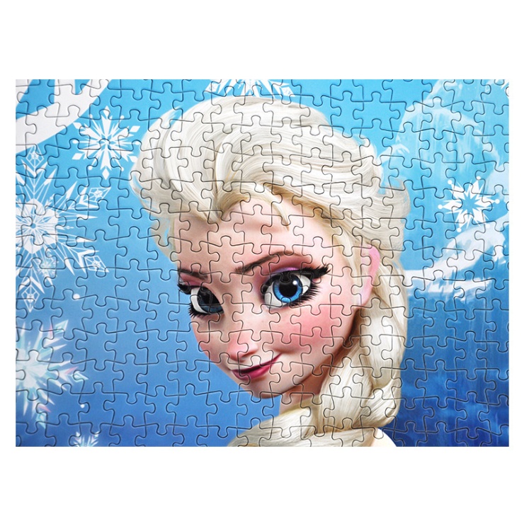 Bộ tranh ghép xếp hình 500 miếng Puzzle cao cấp Disney chủ đề công chúa băng giá frozen,spider man, avengers bản thú vị