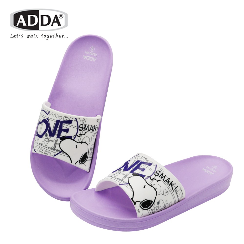 Dép quai ngang nữ ADDA 82Z02 Snoopy Thái Lan