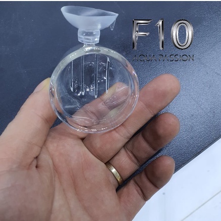 Cốc đựng giun cho cá ăn bằng thủy tinh