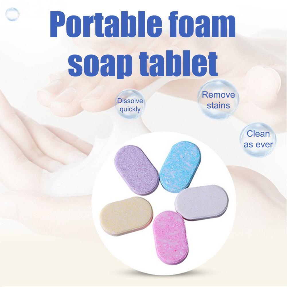 Viên xà phòng rửa tay sủi bọt tiện lợi L4H8