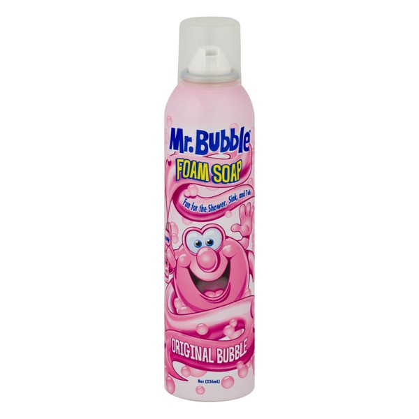 Bình xịt sữa tắm dạng bọt kem cho trẻ em Mr. Bubble Bubble Foam Soap 228,6g