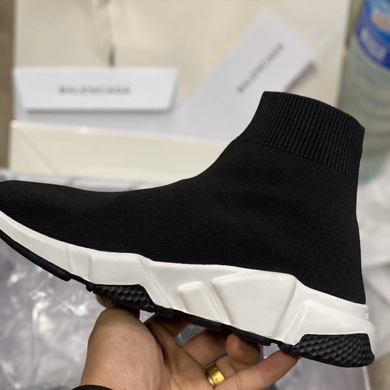 Giày thể thao sneaker BL đen speed cao cổ hàng 1:1 full size nam nữ Hà Nội