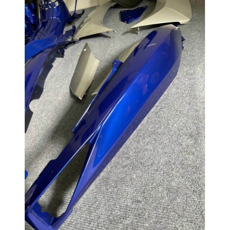 Bộ nhựa dàn áo xe ga Nouvo 6 xanh bạc zin chính hãng