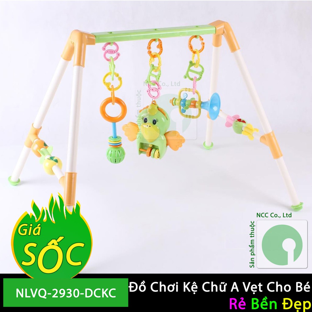 Đồ Chơi Kệ Chữ A Có Con Vẹt Cho Bé Rèn Luyện Tư Duy Trí Tuệ Kích Thích Não Bộ - NLVQ-2930-DCKC