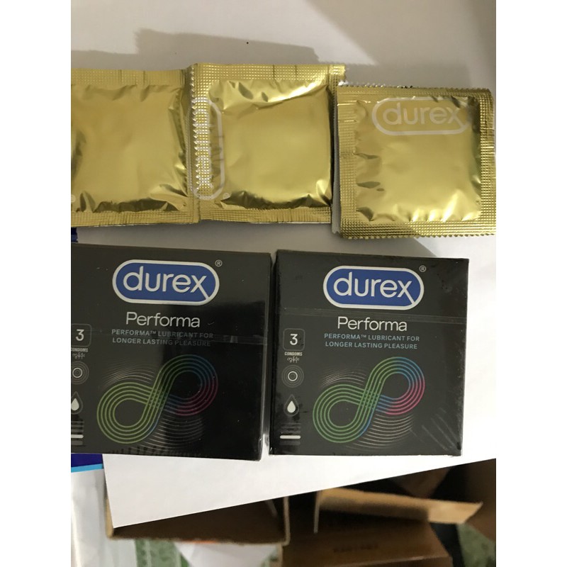 Bao Cao Su Durex Performa 1 hộp 3 chiếc hàng chính hãng