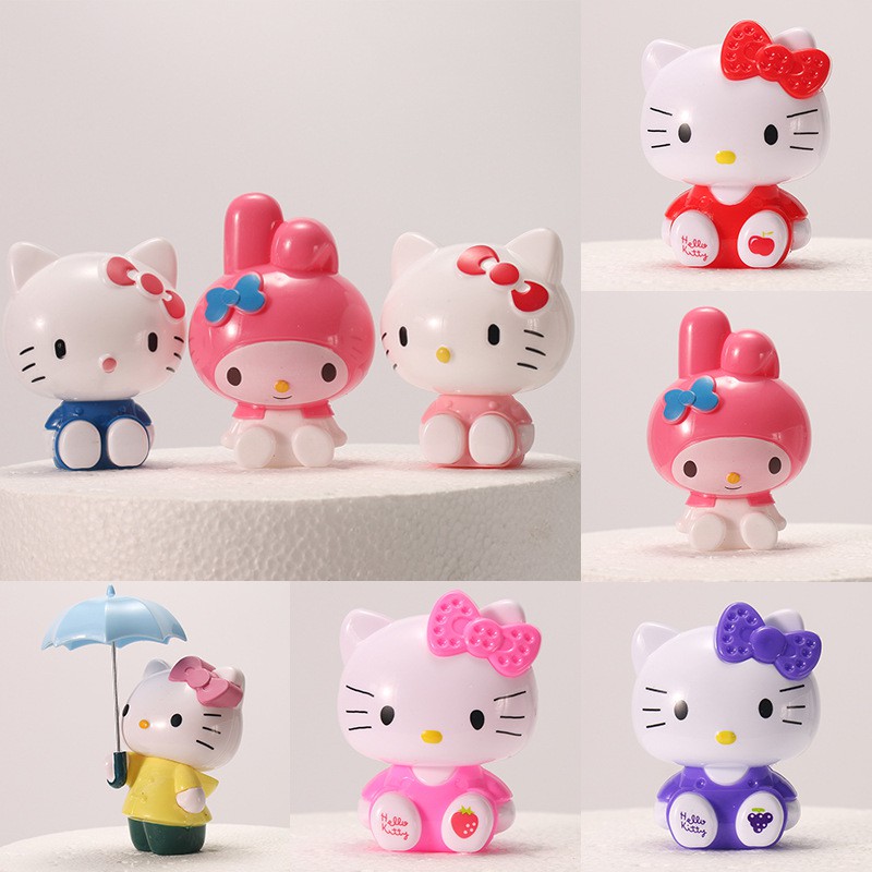 đồ trang trí bánh kem [MIỄN SHIP❤️] mèo hello kitty dễ thương