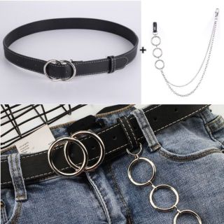 Betl chain thắt lưng dây xích unisex basic