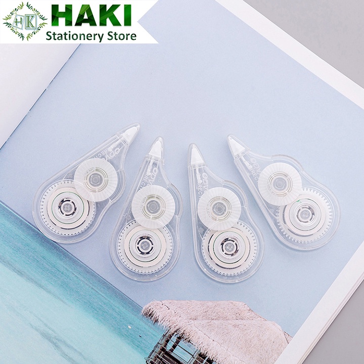 Bút xóa kéo Muji HAKI, bút xóa băng xóa giấy phong cách tối giản B67