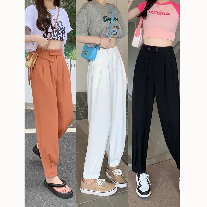 Quần Legging Màu Trơn Thời Trang Hàn Quốc Cho Nữ