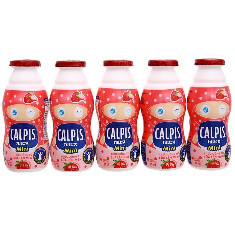 SỮA CHUA UỐNG CALPIS ĐƯỢC LÊN MEN TỰ NHIÊN ĐẾN TỪ NHẬT BẢN