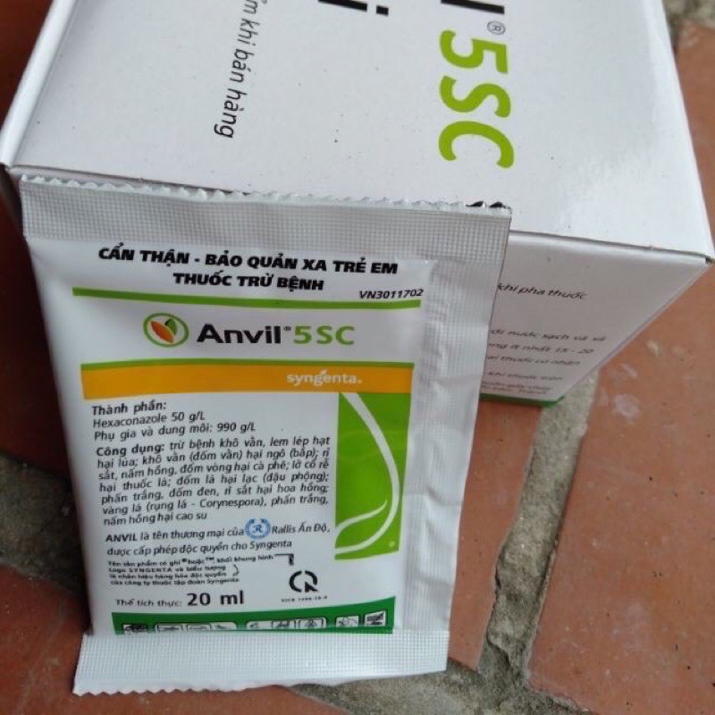 Thuốc trừ bệnh cho cây trồng ANVIL 5SC ,gói 20ml
