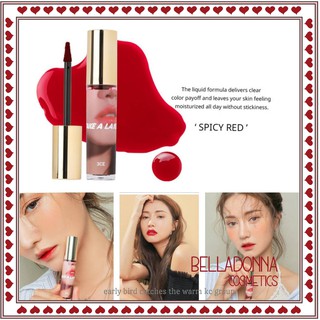 Son tint 3ce take a layer tinted water tint #spicy red