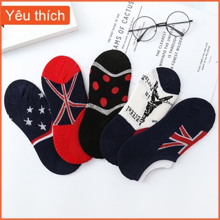 FREESHIP 50K - Tất nam 5 đôi cổ ngắn sợi rễ tre cao cấp chống hôi chân