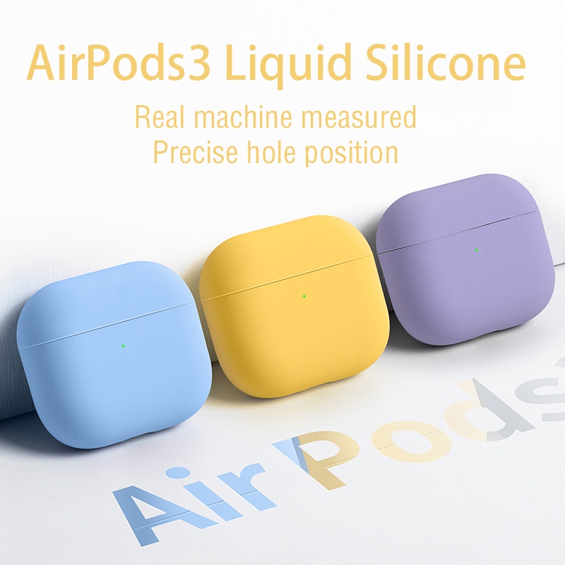 Vỏ Bảo Vệ Hộp Sạc Tai Nghe Airpods Pro2 2022 3 3 Pro Bằng Silicon Dẻo Phong Cách Mới