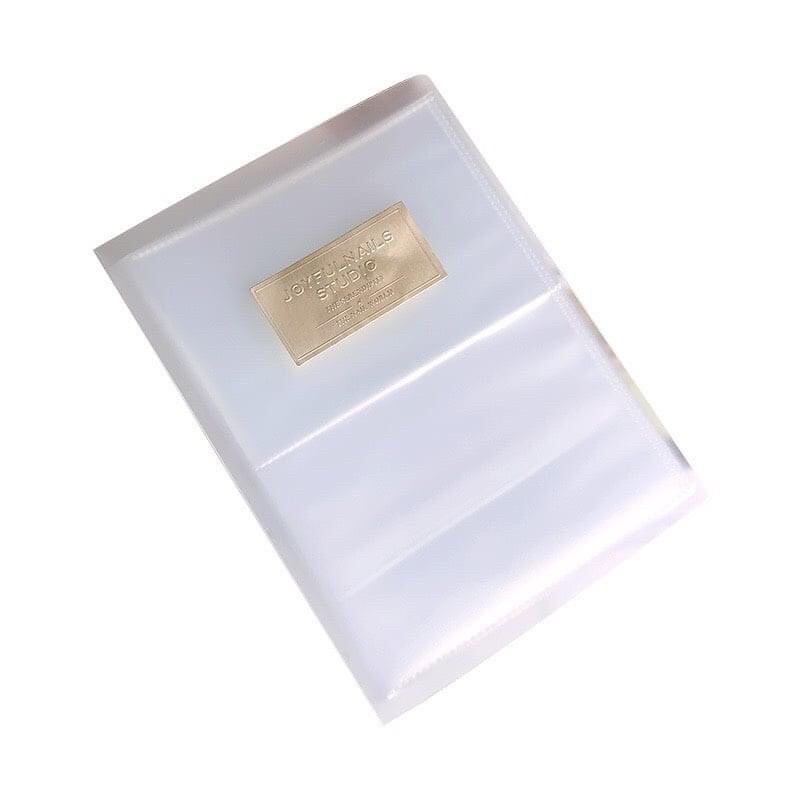 Sổ Đựng Sticker,sổ Đựng Mẫu Nail,kích Thước 33*21cm