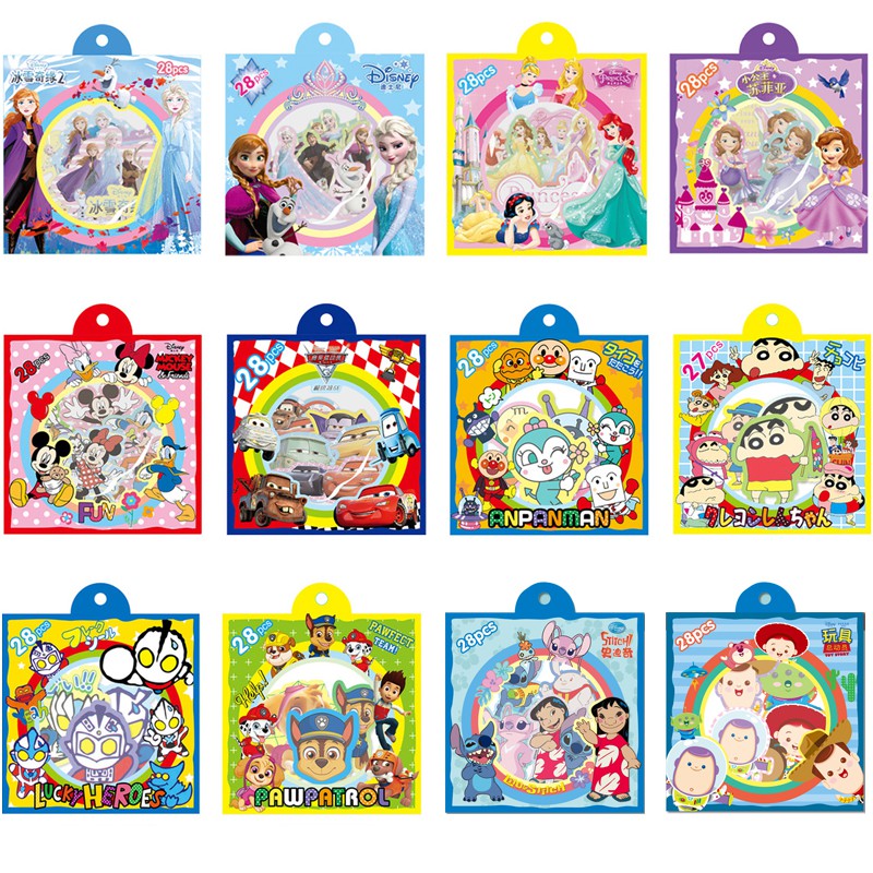 Bộ Nhãn Dán Khen Thưởng Động Lực Và Tuần Tra Frozen/PAW Patrol Dùng Làm Quà Tặng Sinh Nhật Cho Bé