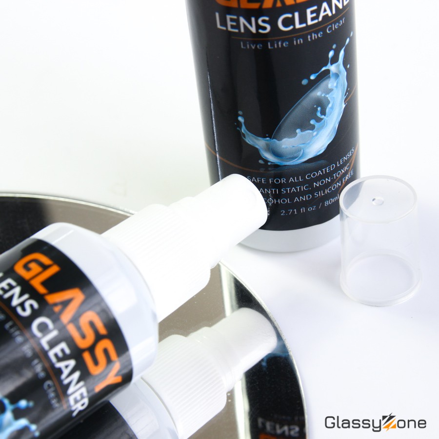 Chai nước rửa mắt kính chuyên dụng Glassy60ml