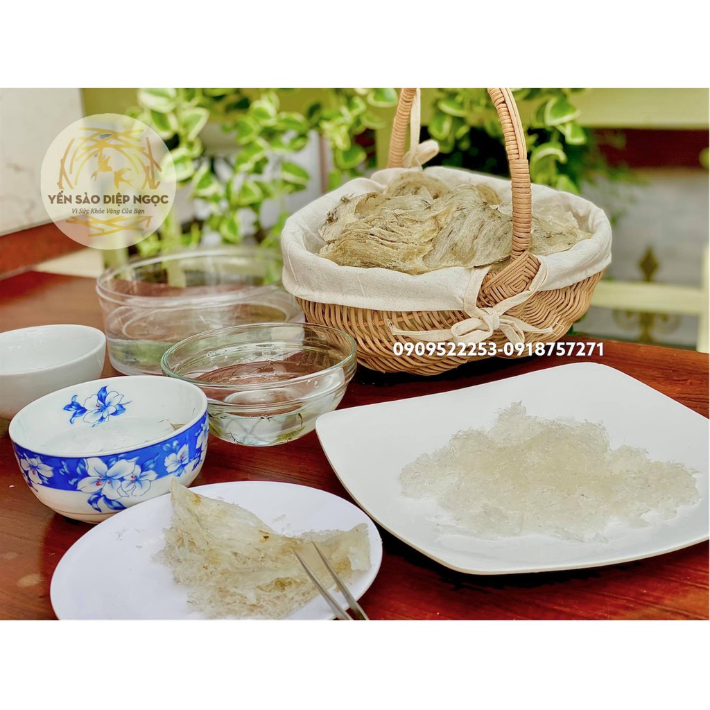 [10gr] Yến tinh chế cao cấp nguyên tổ + quà (4 loại nguyên liệu chưng kèm) | BigBuy360 - bigbuy360.vn