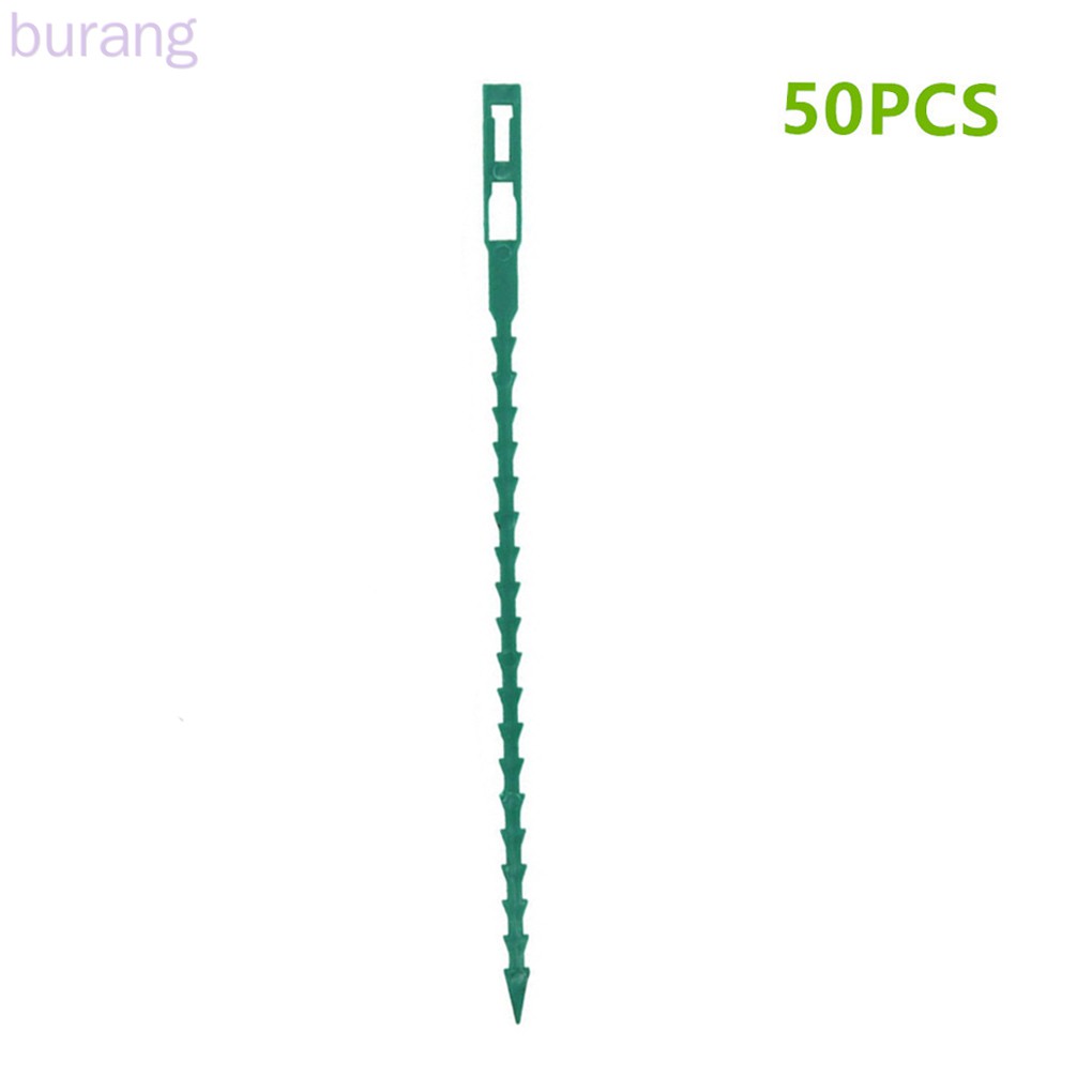 Bộ 50 sợi dây khóa rút bằng nhựa buộc cây trồng tiện dụng