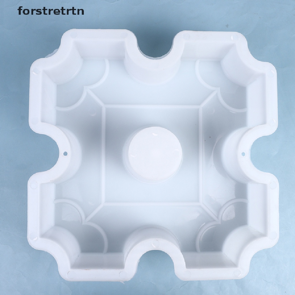 Khuôn Nhựa Làm Gạch Lát Sân Vườn Nhiều Hình Dạng DIY