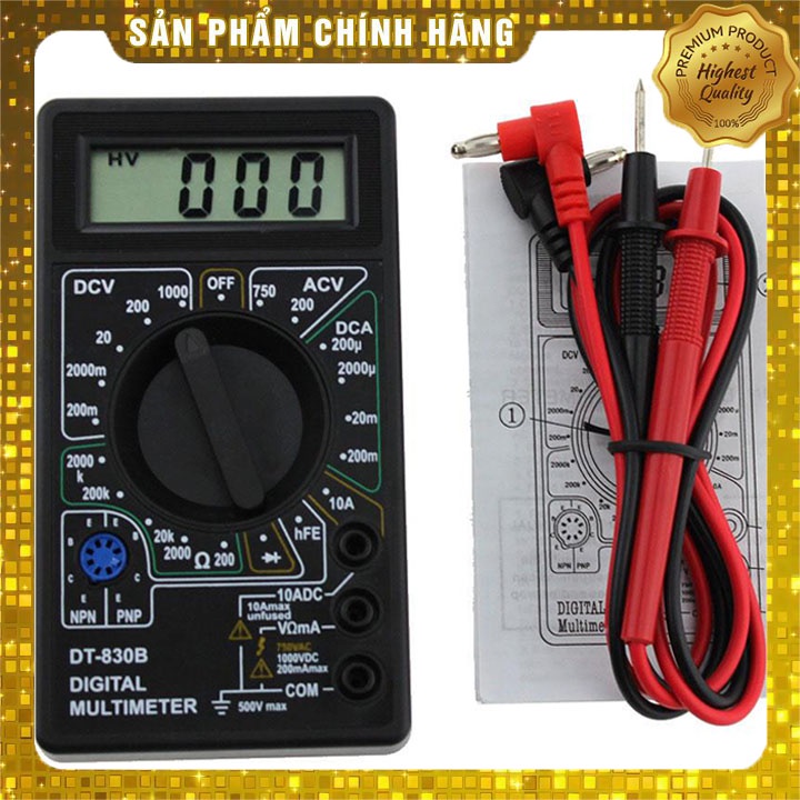 ĐỒNG HỒ DT830B DIGITAL MULTIMETER