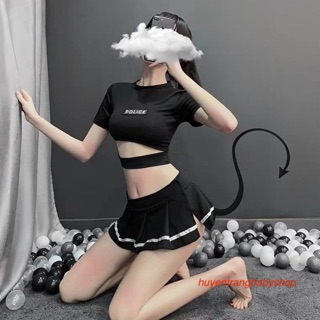 Bộ đồ cosplay cảnh sát hàng cao cấp cực đẹp 2221 CP17