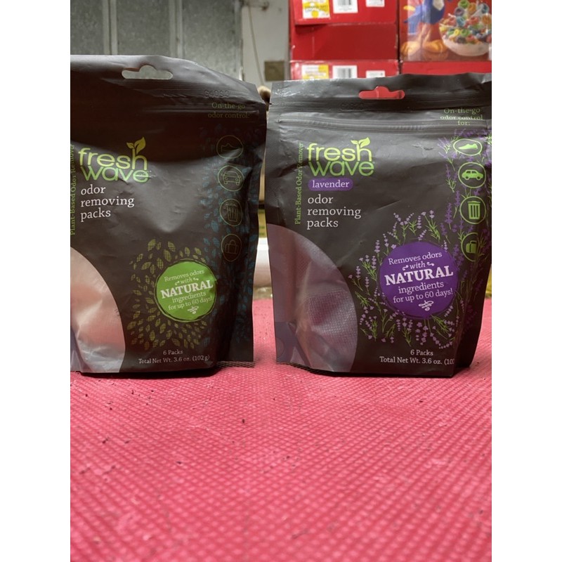 Túi thơm khử mùi Fresh Wave 60 ngày k hoá chất