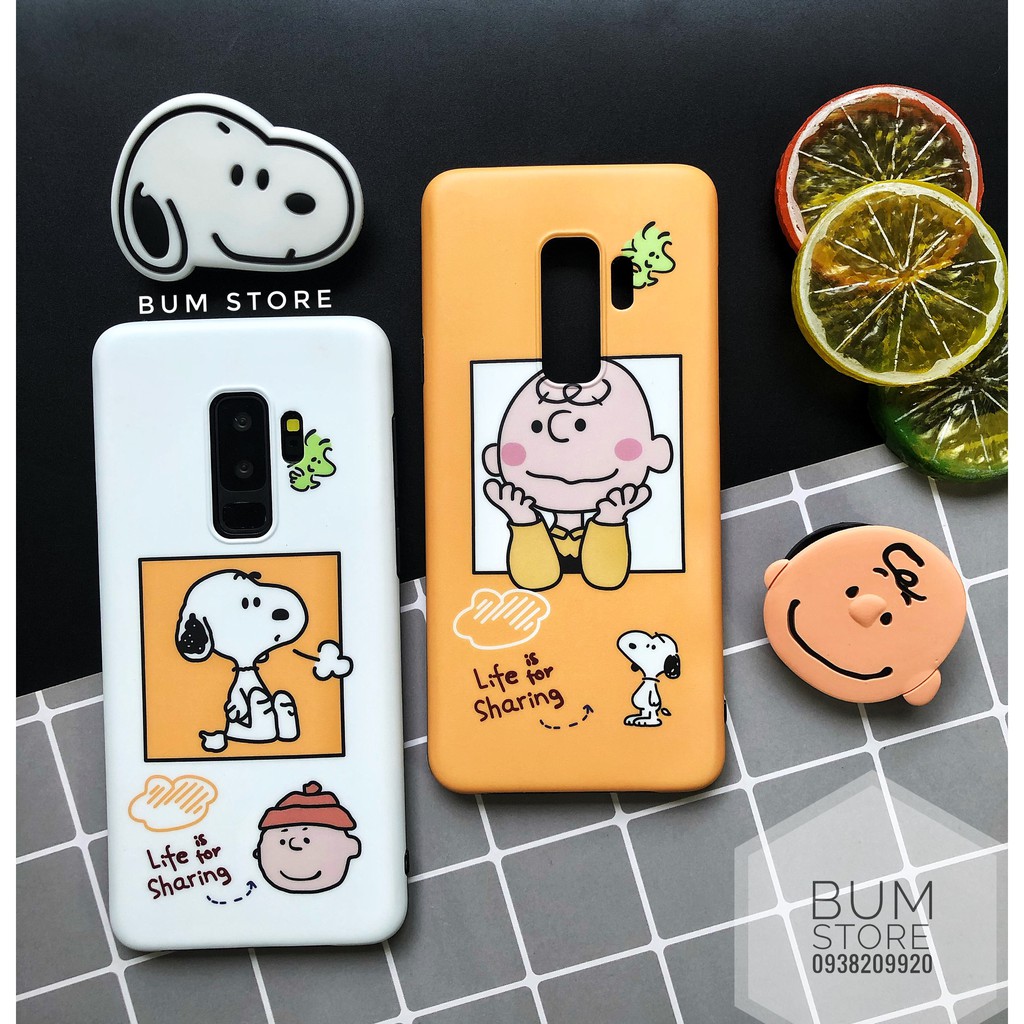 Ốp Lưng Dẻo SNOOPY Samsung Galaxy Note 10 plus / Note 10 / S10 plus / S10 / Note 9 / Note 8 / S9 Plus