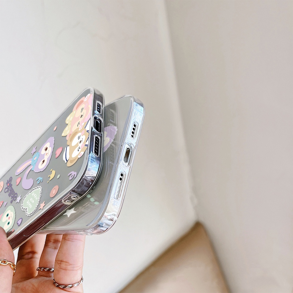 Ốp Điện Thoại Hình Thỏ StellaLou Linaell Dễ Thương Cho Iphone 11 Pro Max 12 Pro Max 13 Pro Max Mini 6 7 8 6 7plus Se 2020 X Xs Xr 5 4