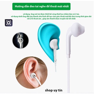 Tai Nghe nhét tai có dây 3.5mm rắc tròn & chân lightning kết nối bluetooth tương thích ip 6 6s 7 x ss s7 s10 note BH 12T