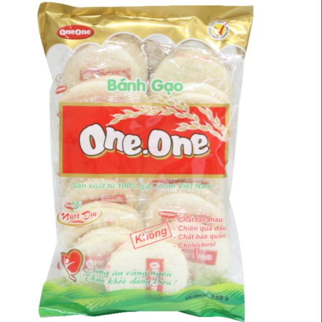 Bánh gạo One One vị ngọt dịu 150g