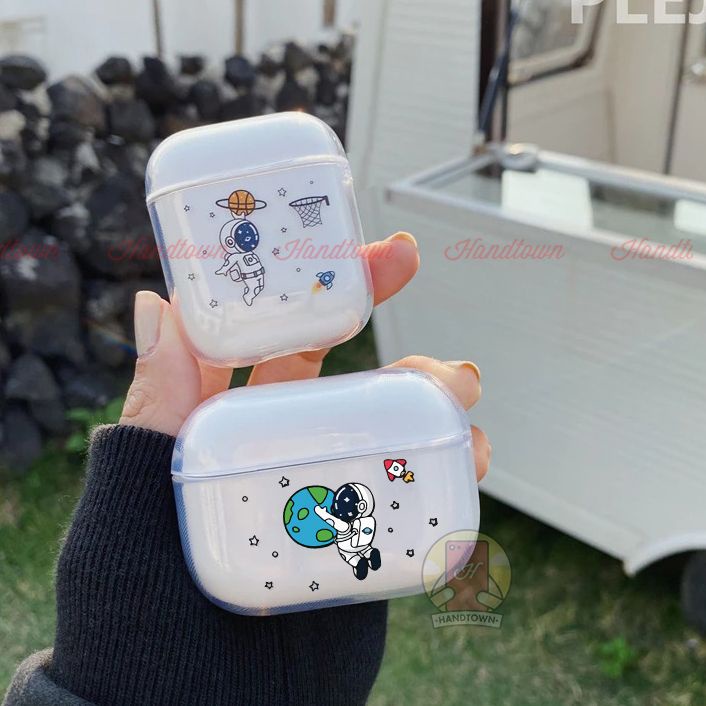 Vỏ Bao Case Airpods 1 2 Pro Túi Silicone Dẻo Trong Suốt In Hình Nhiều Mẫu Cao Cấp Bảo Vệ Tai Nghe khỏi Bụi Bận Trầy Xước