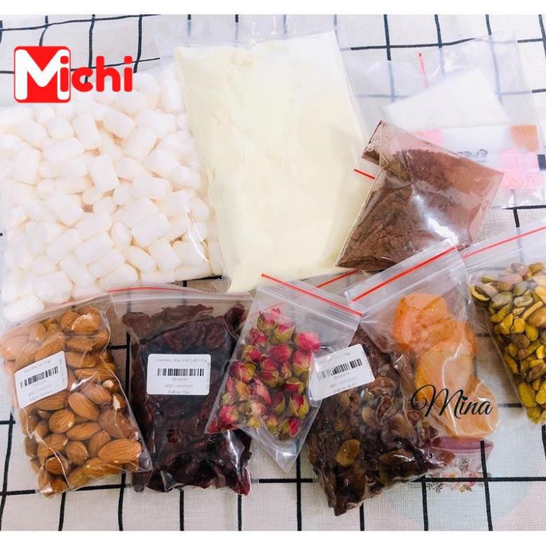 Set làm kẹo Nougat 850 Mix vị Michi