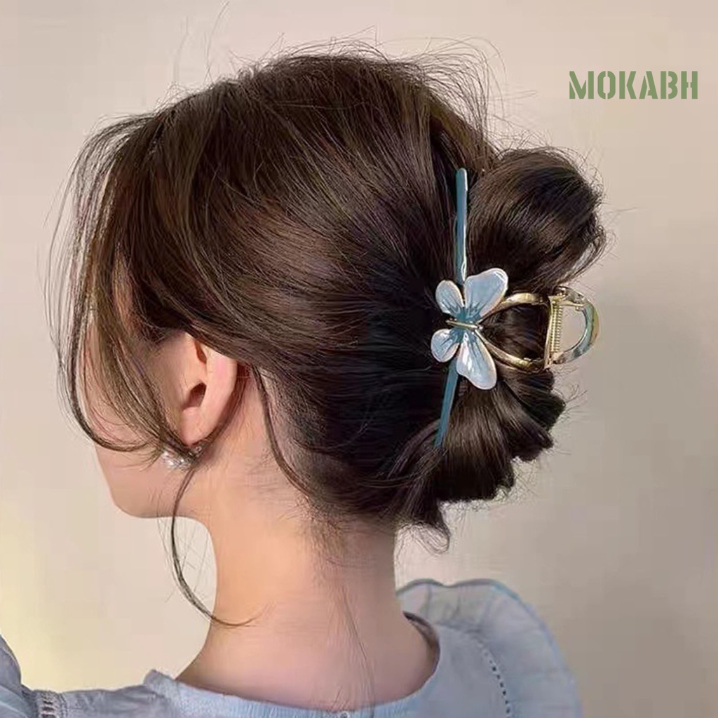 Kẹp Tóc Kim Loại Hình Bướm Xinh Xắn Cho Nữ