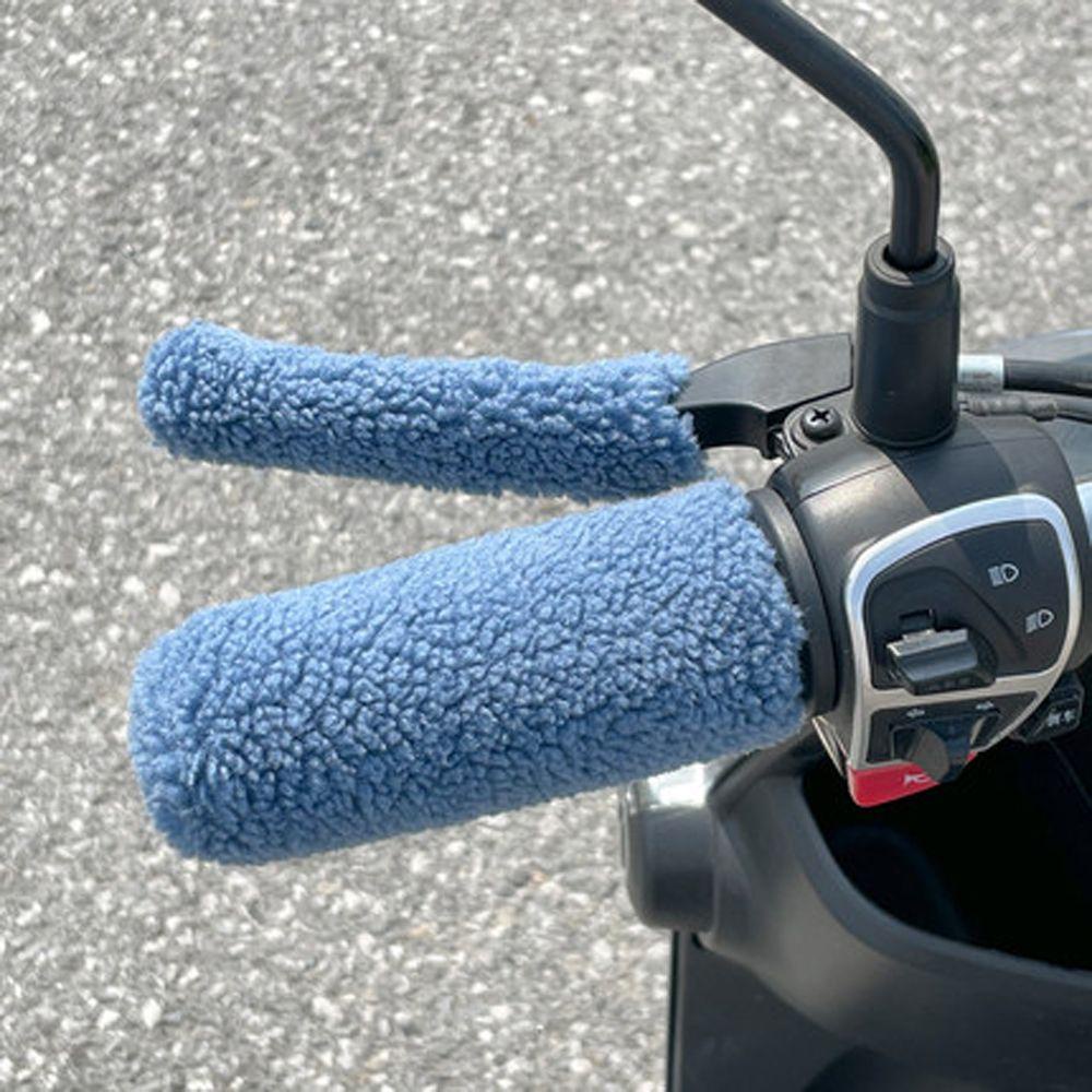 Vỏ Bọc Tay Phanh Xe Máy Bằng Lông Cừu Mềm Mại