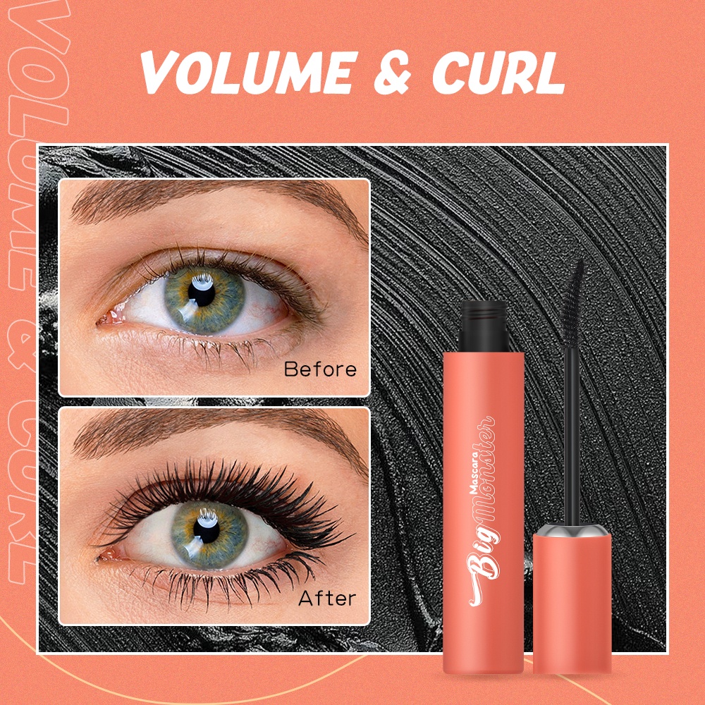 Mascara BANXEER dày và tự nhiên kéo dài lông mi chống vón cục lâu trôi 21g