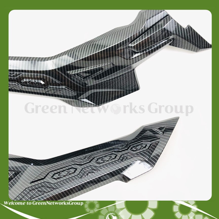 Ốp sườn lớn Air Blade 2020 carbon - Greennetworks