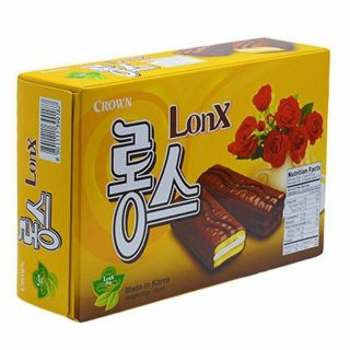 Bánh Crown LonX Hàn Quốc Hộp 220gr