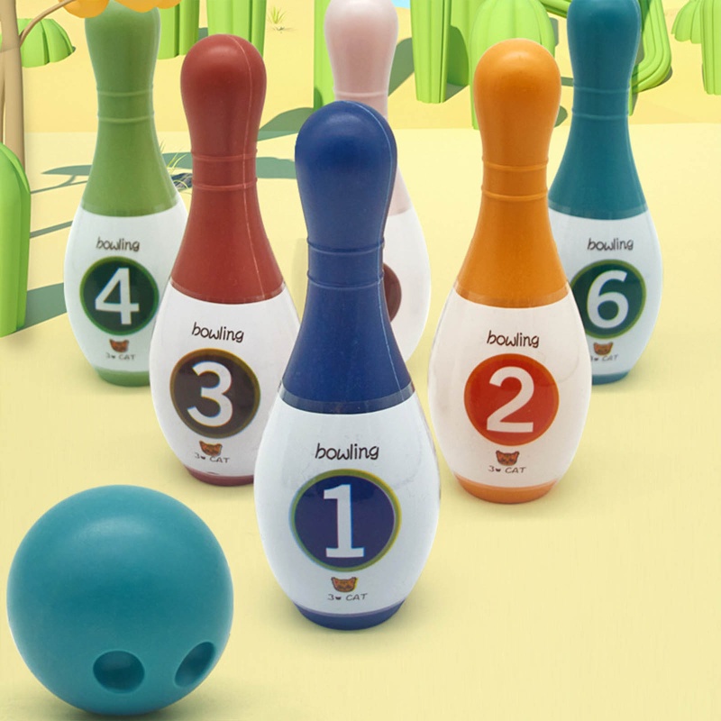 Bộ Đồ Chơi Bowling Nhiều Màu Sắc Vui Nhộn Dành Cho Trẻ Em