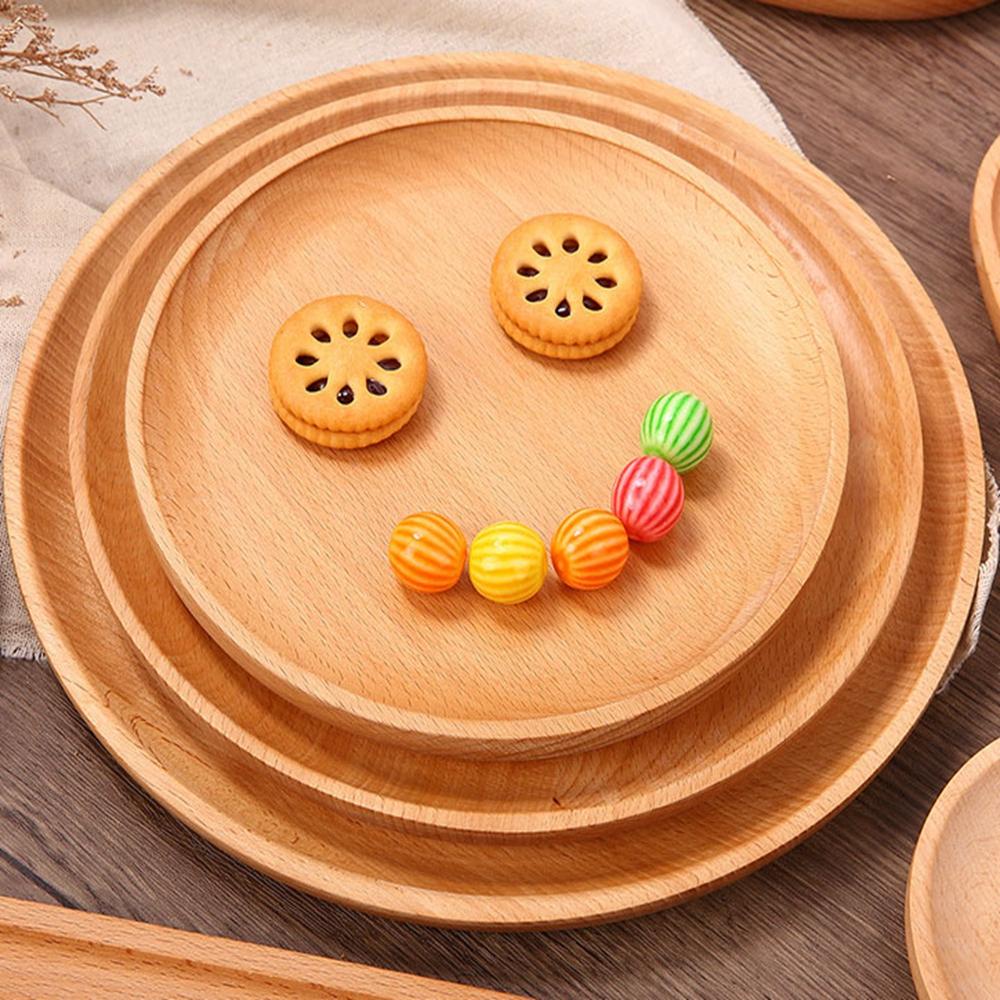Khay Gỗ Tre Đựng Trái Cây Phong Cách Nhật Bản Giá Đỡ