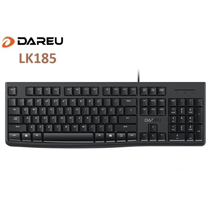 Bộ phím chuột văn phòng DAREU LK185 và LM103 Chính hãng