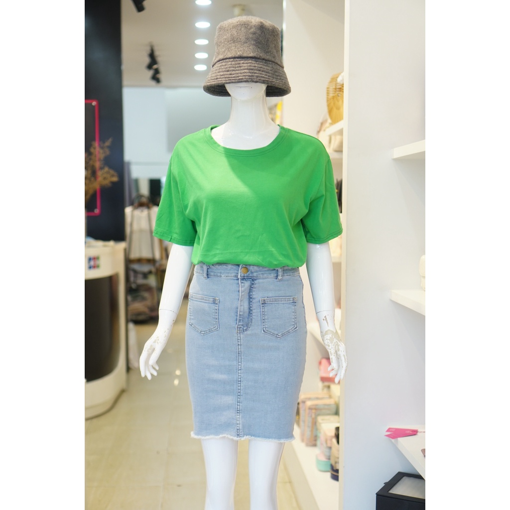 Áo Phông Trơn Cotton 086 ảnh thật