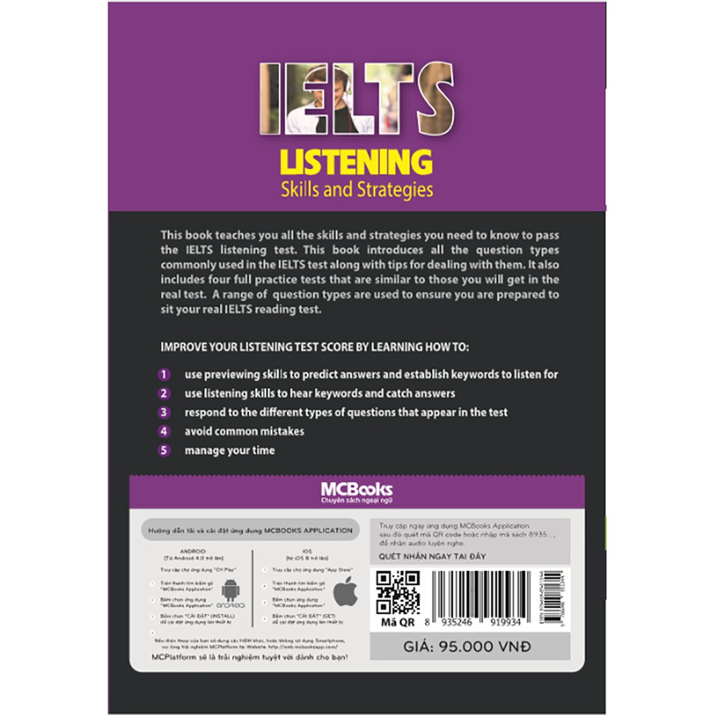 Sách - Ielts Listening : Skills and Strategies