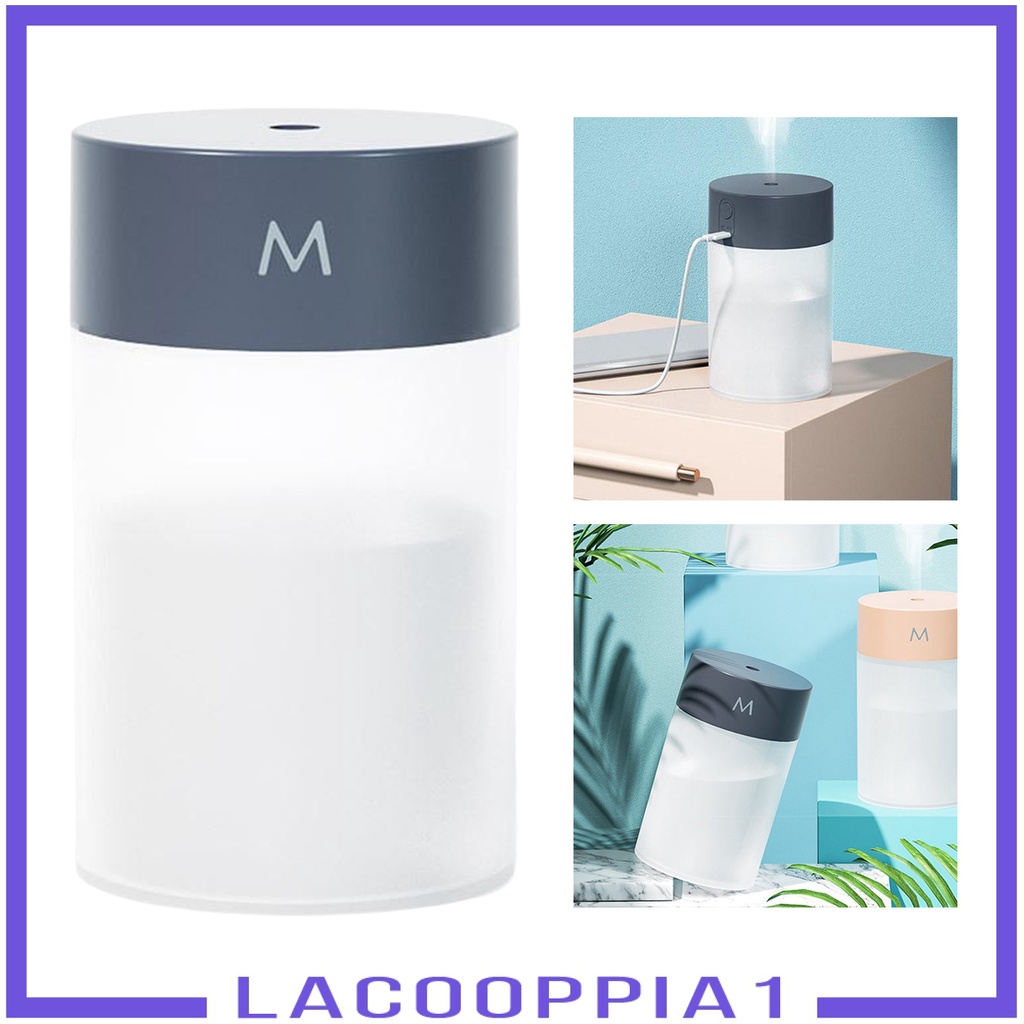 Máy Phun Sương Tạo Độ Ẩm Lacooppia1 260ML Bằng Sóng Siêu Âm Để Bàn / Xe Hơi / Phòng Ngủ